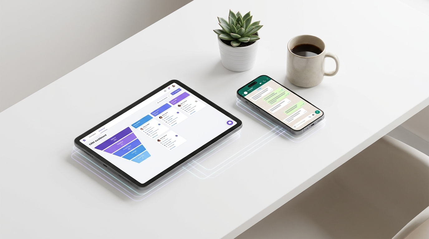 Интеграция WhatsApp с amoCRM, Bitrix24 и 1С: как настроить за день и не терять заявки