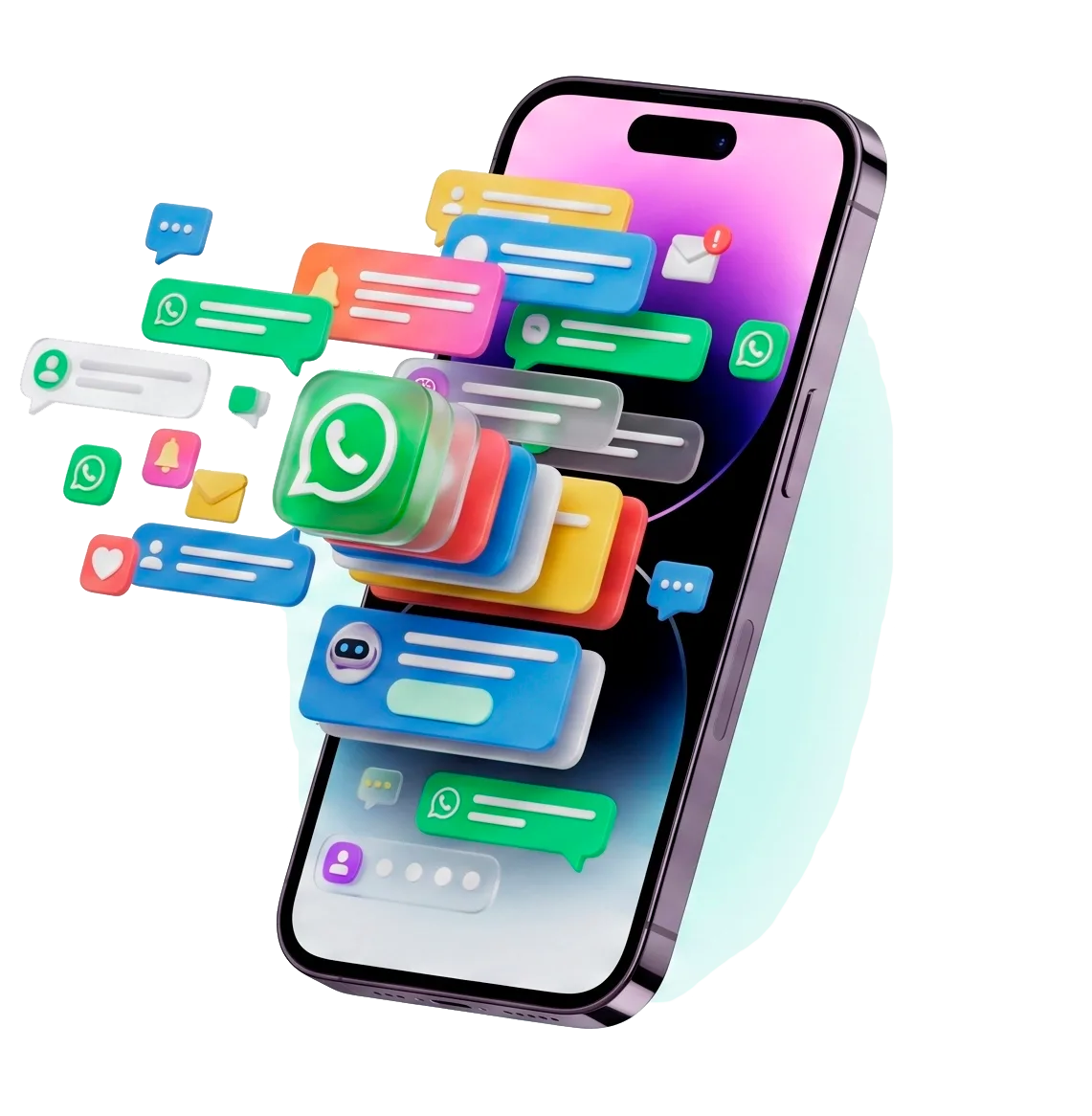 WhatsApp-сообщения и уведомления на смартфоне